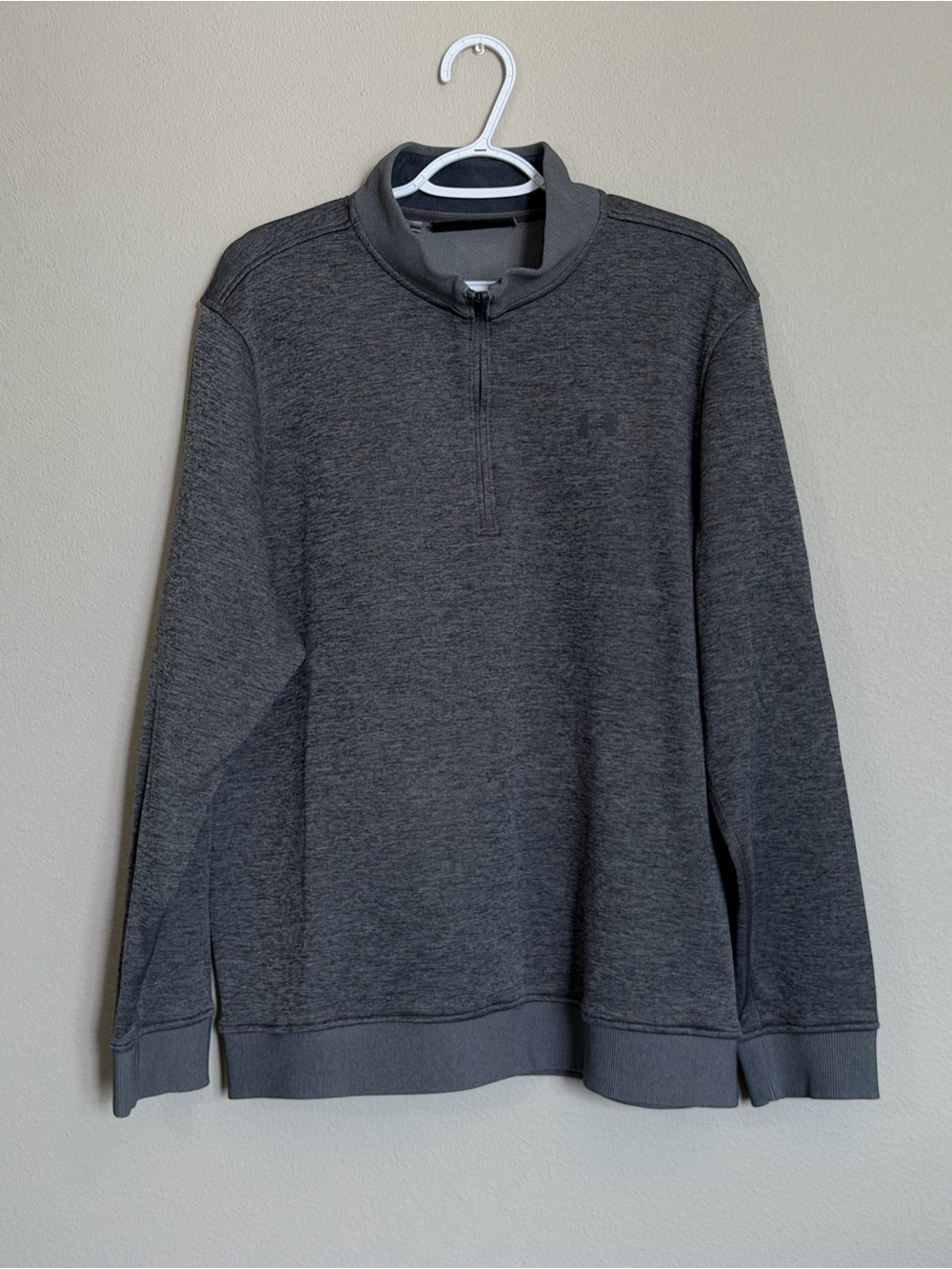 Under Armour Men's Gray ColdGear Zip-Up Sweater